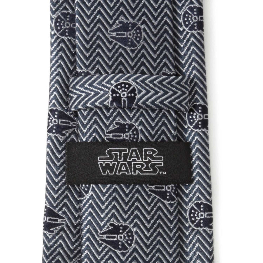 Star Wars Millennium Falcon Herringbone Tie - Cufflinks.com - Flyclothing LLC