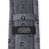 Star Wars Millennium Falcon Herringbone Tie - Cufflinks.com - Flyclothing LLC