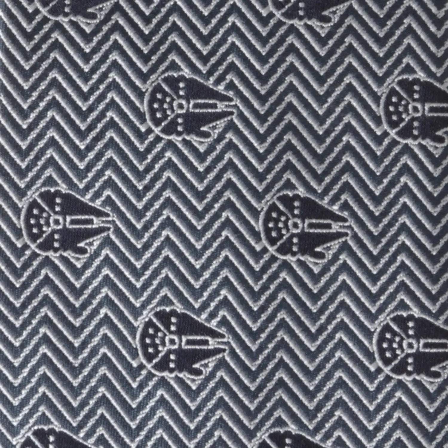 Star Wars Millennium Falcon Herringbone Tie - Cufflinks.com - Flyclothing LLC