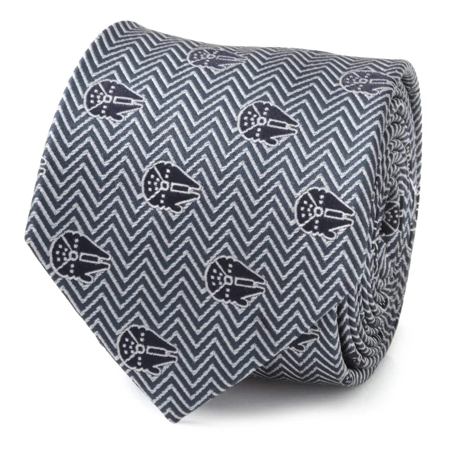 Star Wars Millennium Falcon Herringbone Tie - Cufflinks.com - Flyclothing LLC