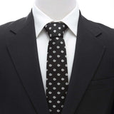 Star Wars Millennium Falcon Metallic Silver and Black Tie - Cufflinks.com - Flyclothing LLC