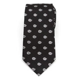 Star Wars Millennium Falcon Metallic Silver and Black Tie - Cufflinks.com - Flyclothing LLC