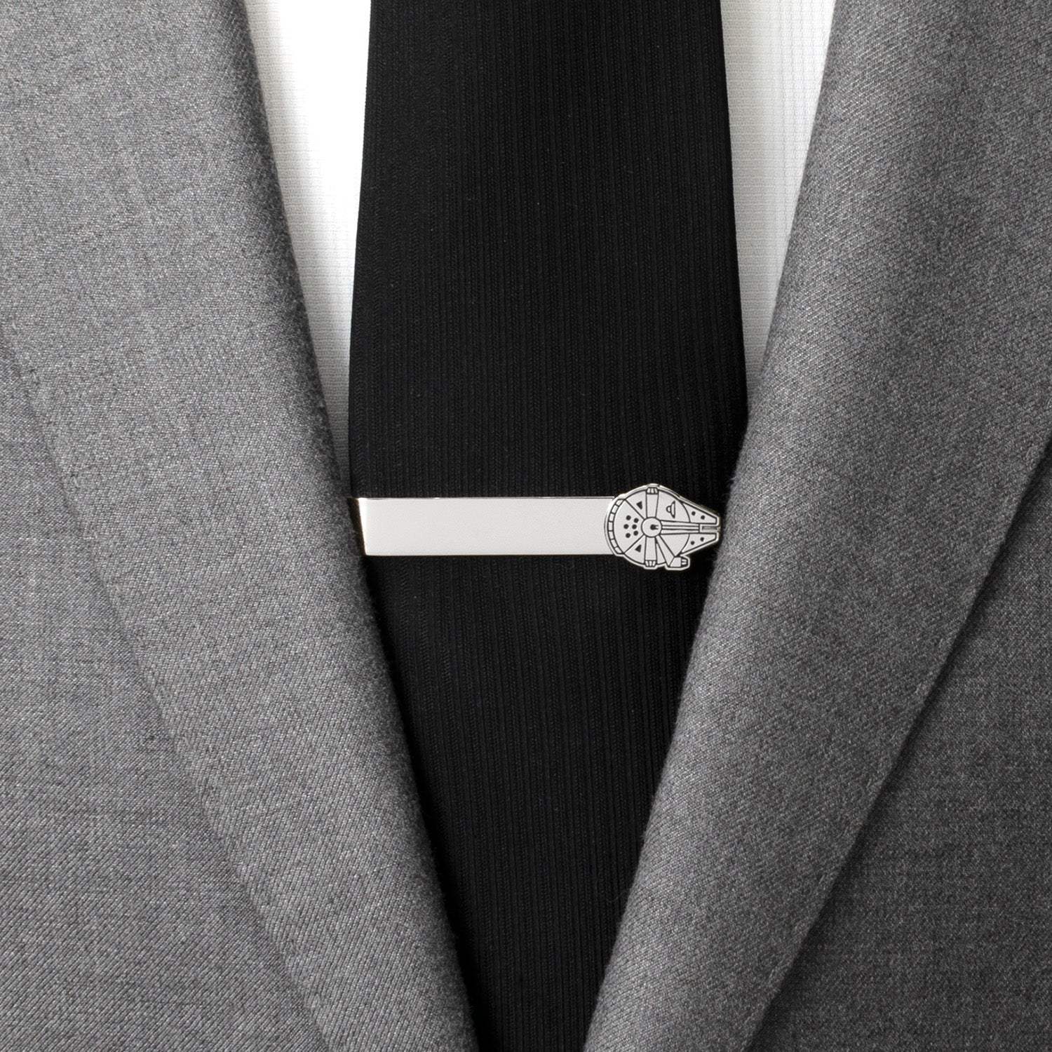 Star Wars Millennium Falcon Tie Bar - Cufflinks.com - Flyclothing LLC