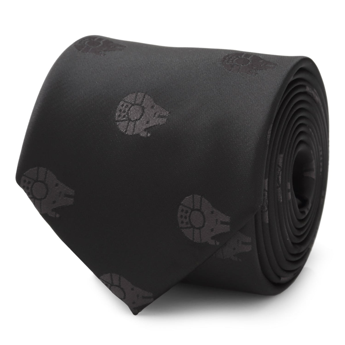 Star Wars Millennium Falcon Black Tonal Tie