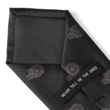 Star Wars Millennium Falcon Black Tonal Tie