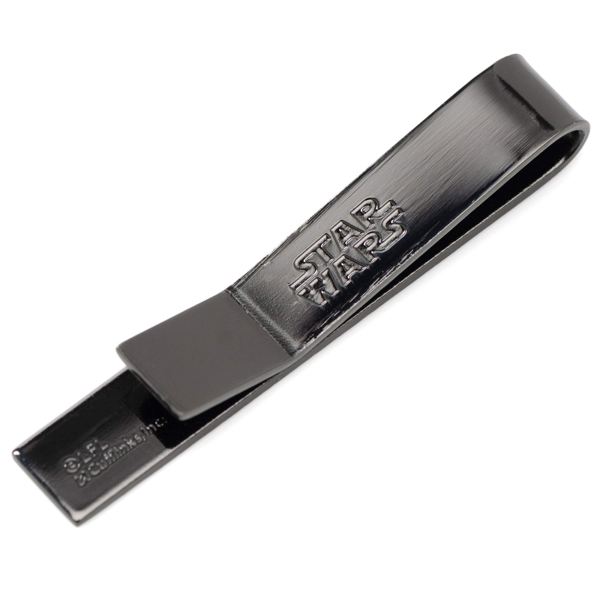 Star Wars Millennium Falcon Black and White Tie Bar - Cufflinks.com - Flyclothing LLC