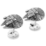 Star Wars Millennium Falcon 3D Cufflinks - Cufflinks.com - Flyclothing LLC