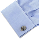 Star Wars Millennium Falcon 3D Cufflinks - Cufflinks.com - Flyclothing LLC