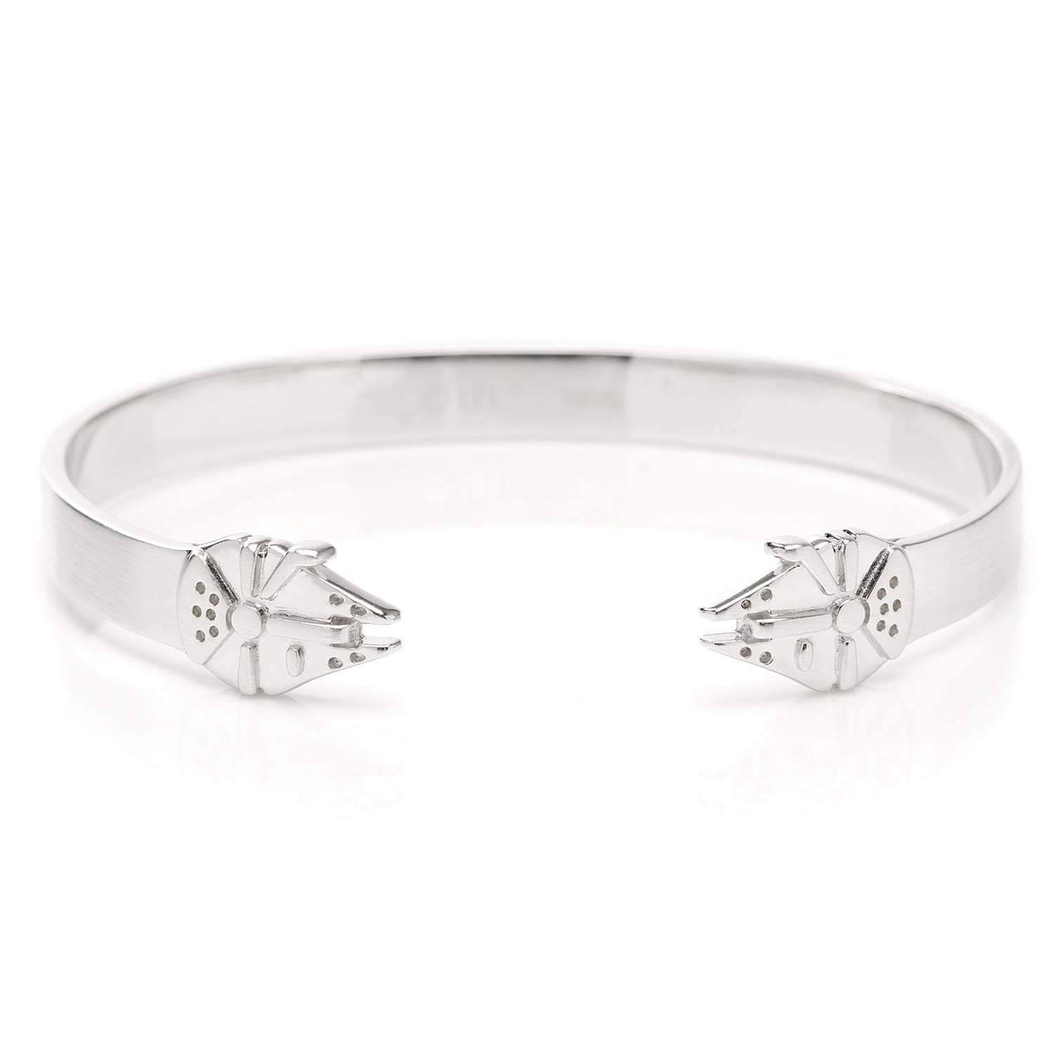 Star Wars Millennium Falcon Stainless Steel Cuff Bracelet - Cufflinks.com - Flyclothing LLC