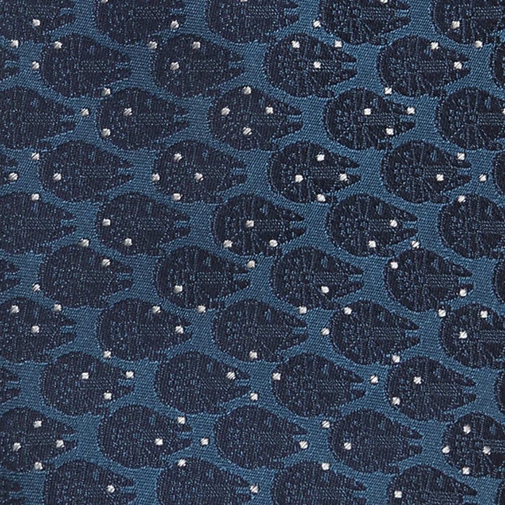 Star Wars Millennium Falcon Blue and White Dot Tie - Cufflinks.com - Flyclothing LLC