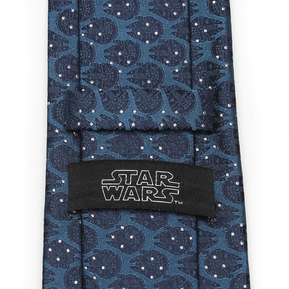 Star Wars Millennium Falcon Blue and White Dot Tie - Cufflinks.com - Flyclothing LLC