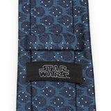Star Wars Millennium Falcon Blue and White Dot Tie - Cufflinks.com - Flyclothing LLC
