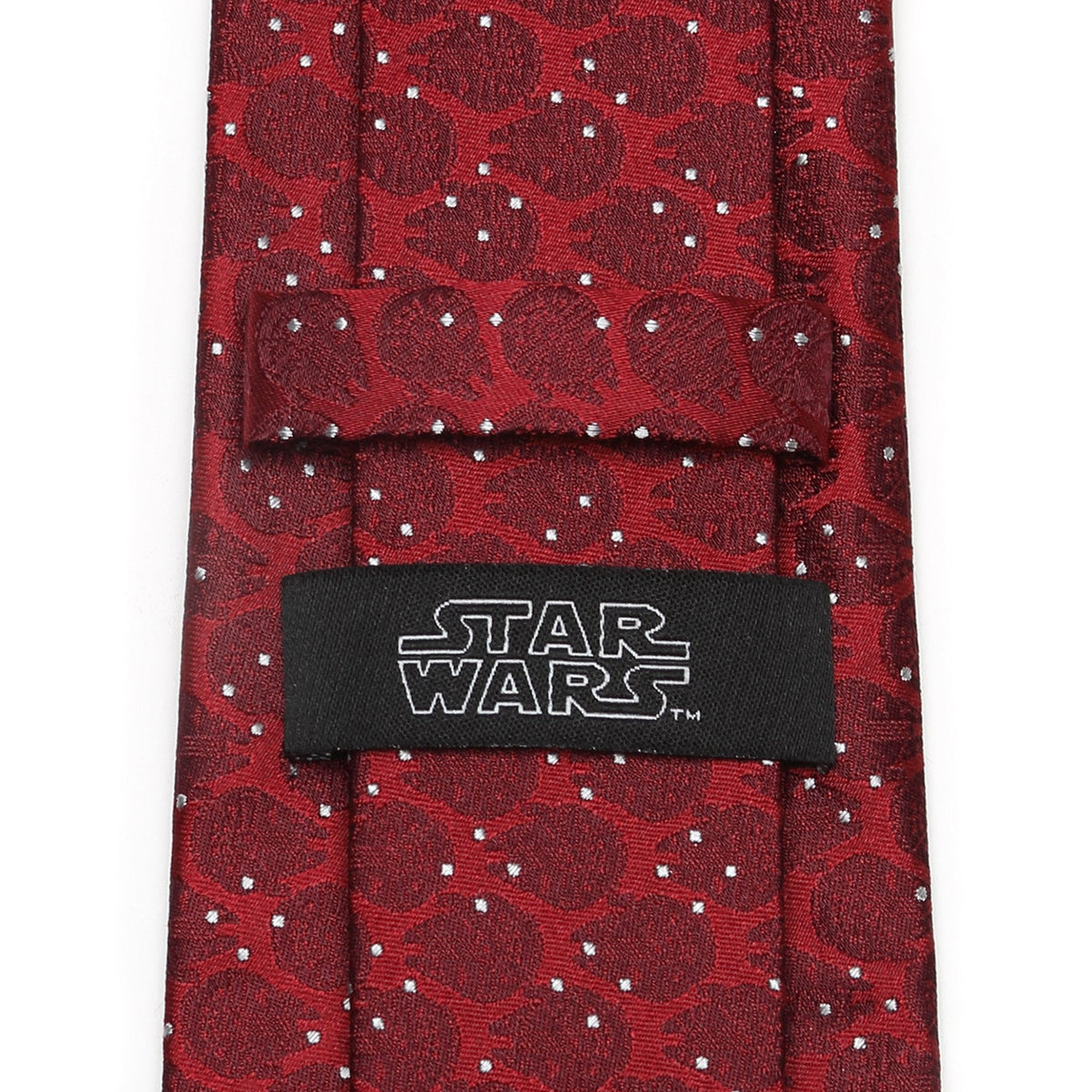 Star Wars Millennium Falcon Red and White Dot Tie - Cufflinks.com - Flyclothing LLC