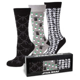 Star Wars Mandalorian Dress Socks 3-Pack and Mythosaur Lapel Pin Gift Set - Cufflinks.com - Flyclothing LLC