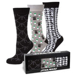 Star Wars Mandalorian Dress Socks 3-Pack and Mythosaur Lapel Pin Gift Set - Cufflinks.com - Flyclothing LLC