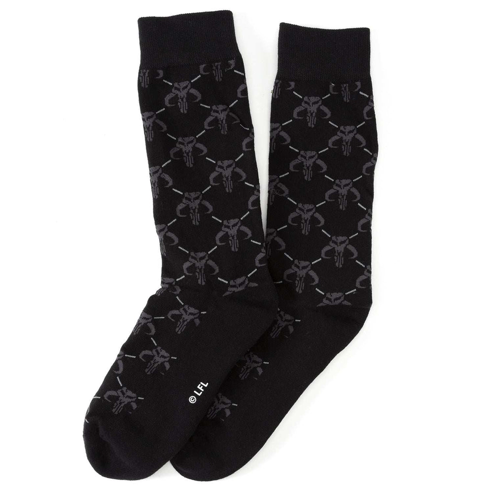 Star Wars Mandalorian Dress Socks 3-Pack and Mythosaur Lapel Pin Gift Set - Cufflinks.com - Flyclothing LLC