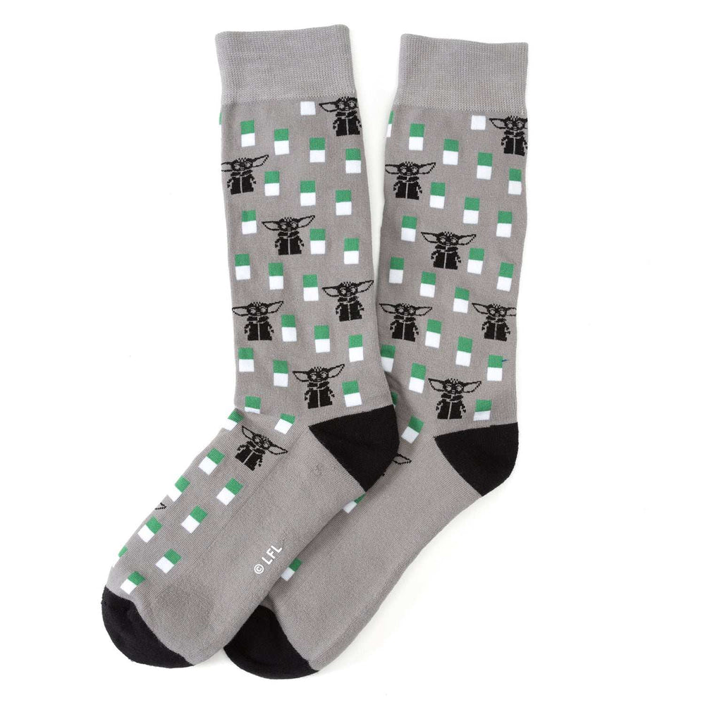 Star Wars Mandalorian Dress Socks 3-Pack and Mythosaur Lapel Pin Gift Set - Cufflinks.com - Flyclothing LLC
