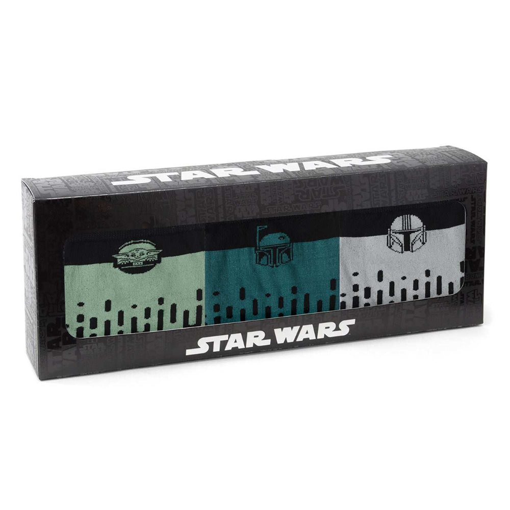 Star Wars Mandalorian 3-Pack Dress Sock and Lapel Pin Gift Set - Cufflinks.com - Flyclothing LLC