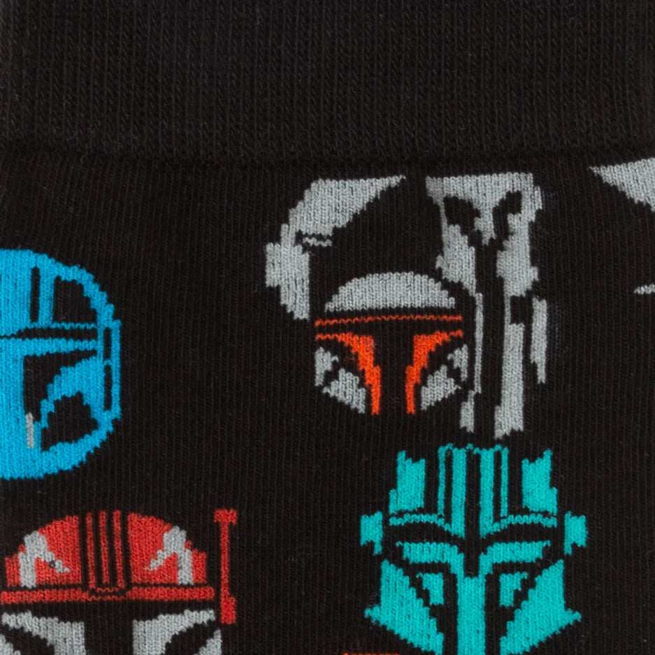 Star Wars Mandalorian and Mythosaur Multicolored Navy Dress Socks and Lapel Pin Gift Set - Cufflinks.com - Flyclothing LLC