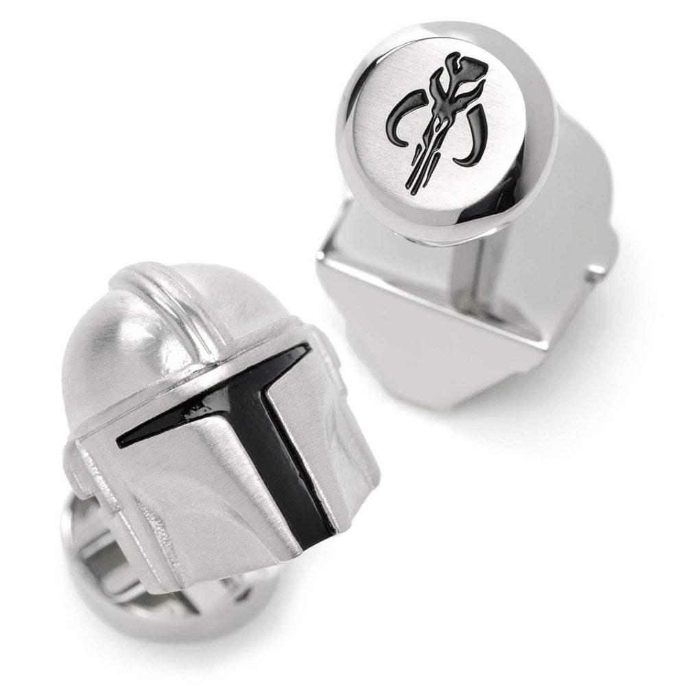 Star Wars Mandalorian 3D Cufflinks - Cufflinks.com - Flyclothing LLC
