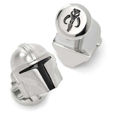 Star Wars Mandalorian 3D Cufflinks - Cufflinks.com - Flyclothing LLC