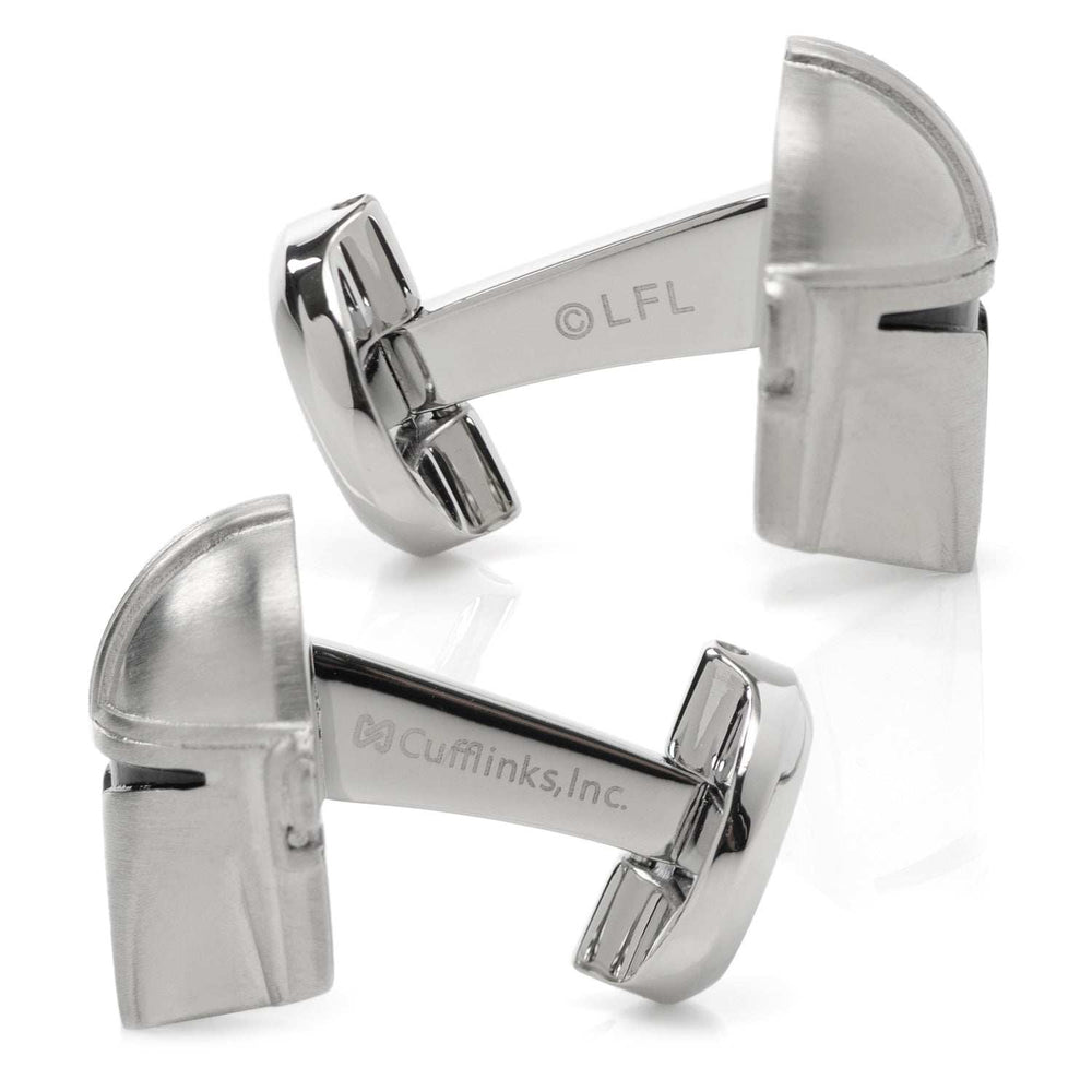 Star Wars Mandalorian 3D Cufflinks - Cufflinks.com - Flyclothing LLC