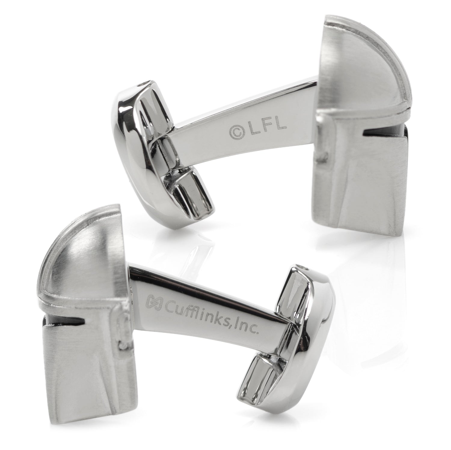 Star Wars Mandalorian 3D Cufflinks - Cufflinks.com - Flyclothing LLC