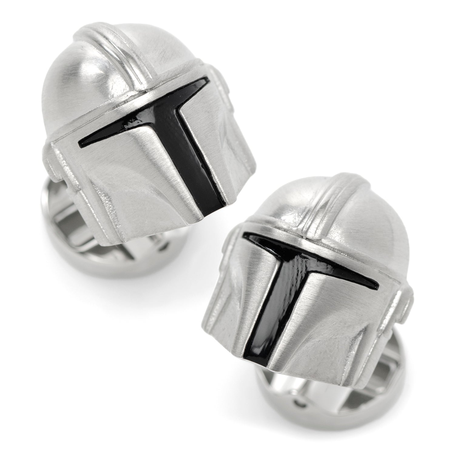 Star Wars Mandalorian 3D Cufflinks - Cufflinks.com - Flyclothing LLC