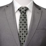Star Wars Mandalorian Black and Gray Plaid Tie - Cufflinks.com - Flyclothing LLC