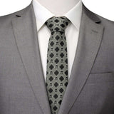 Star Wars Mandalorian Black and Gray Plaid Tie - Cufflinks.com - Flyclothing LLC