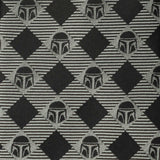 Star Wars Mandalorian Black and Gray Plaid Tie - Cufflinks.com - Flyclothing LLC