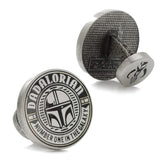 Star Wars Dadalorian Cufflinks - Cufflinks.com - Flyclothing LLC
