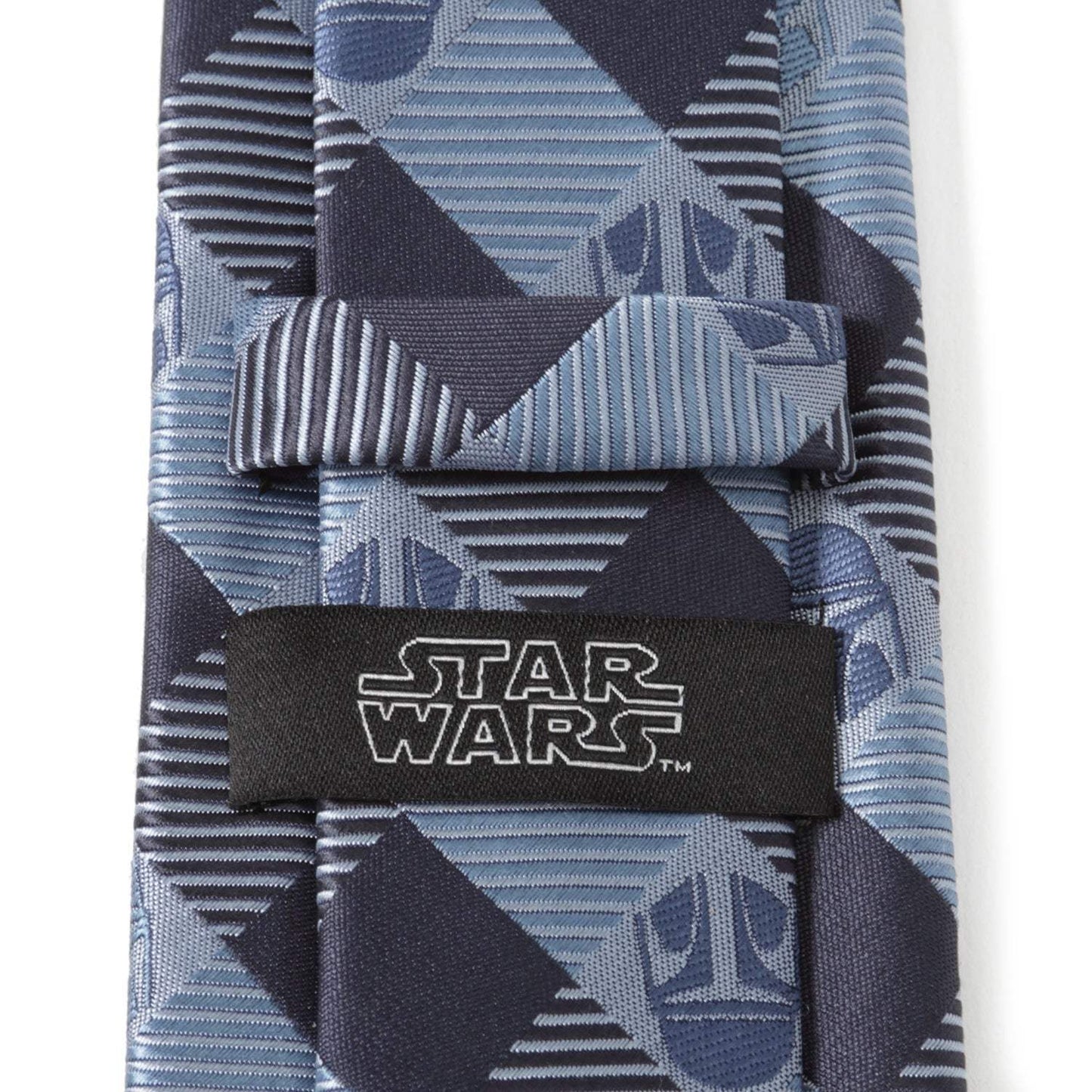 Star Wars Mandalorian Blue and Black Plaid Tie - Cufflinks.com - Flyclothing LLC