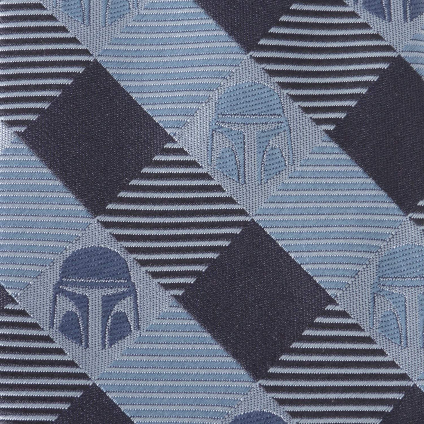 Star Wars Mandalorian Blue and Black Plaid Tie - Cufflinks.com - Flyclothing LLC