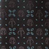 Star Wars Mandalorian Motif Black Tie - Cufflinks.com - Flyclothing LLC