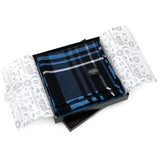 Star Wars Mandalorian Blue Tartan Scarf - Cufflinks.com - Flyclothing LLC