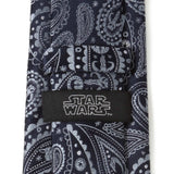 Star Wars Mandalorian Blue Paisley Tie - Cufflinks.com - Flyclothing LLC