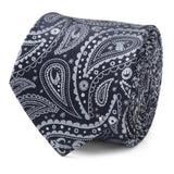 Star Wars Mandalorian Blue Paisley Tie - Cufflinks.com - Flyclothing LLC