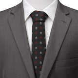 Star Wars Mandalorian and Mythosaur Red and Black Tie - Cufflinks.com - Flyclothing LLC
