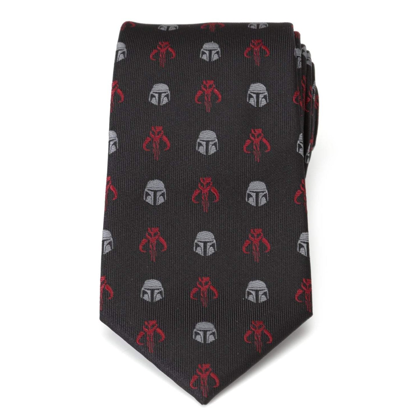 Star Wars Mandalorian and Mythosaur Red and Black Tie - Cufflinks.com - Flyclothing LLC