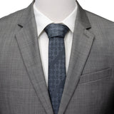 Star Wars Mandalorian Blue Dotted Striped Tie