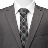 Star Wars Grogu Black Plaid Tie - Cufflinks.com - Flyclothing LLC