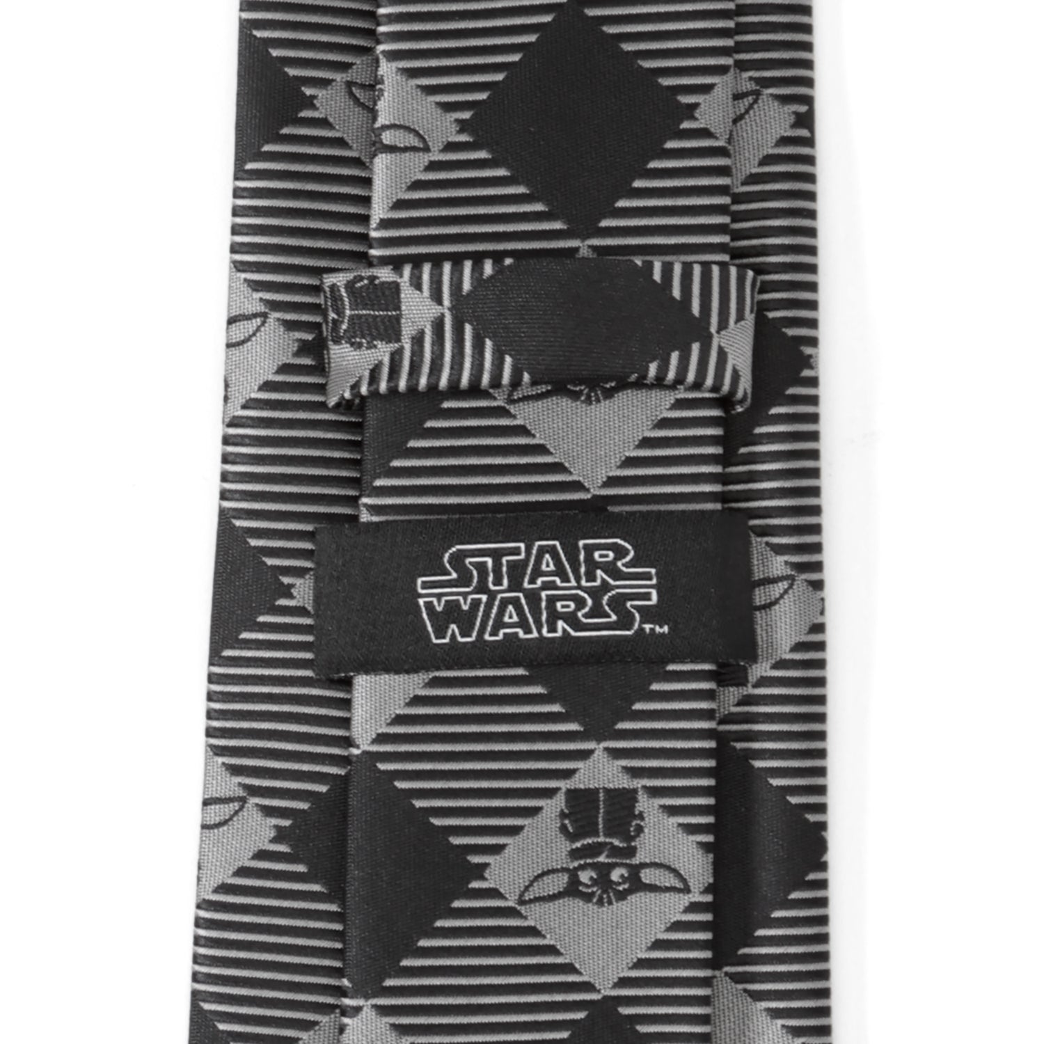Star Wars Grogu Black Plaid Tie - Cufflinks.com - Flyclothing LLC