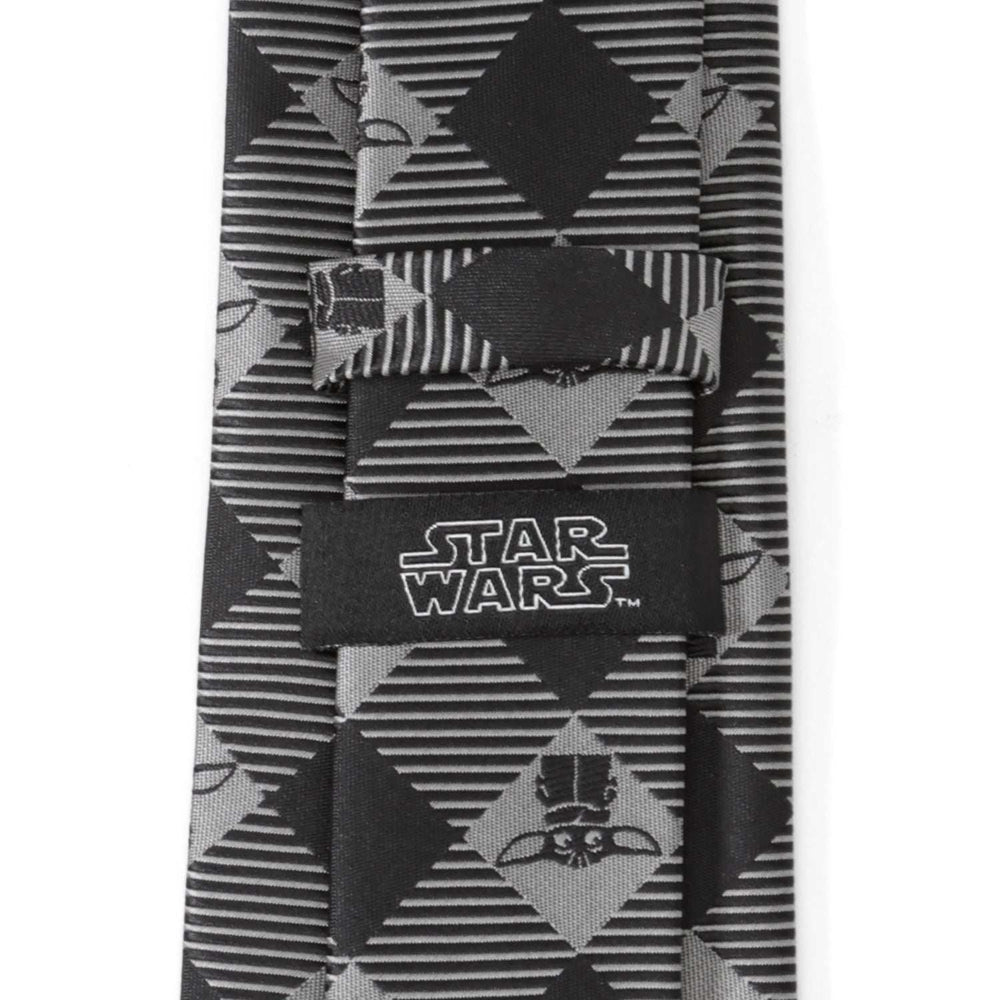 Star Wars Grogu Black Plaid Tie - Cufflinks.com - Flyclothing LLC