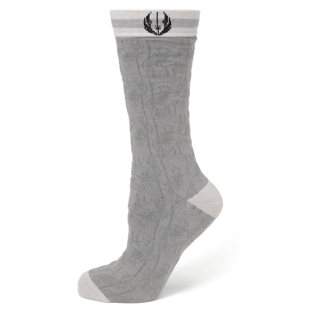 Star Wars Obi-Wan Kenobi Gray Socks and Lapel Pin Gift Set - Cufflinks.com - Flyclothing LLC