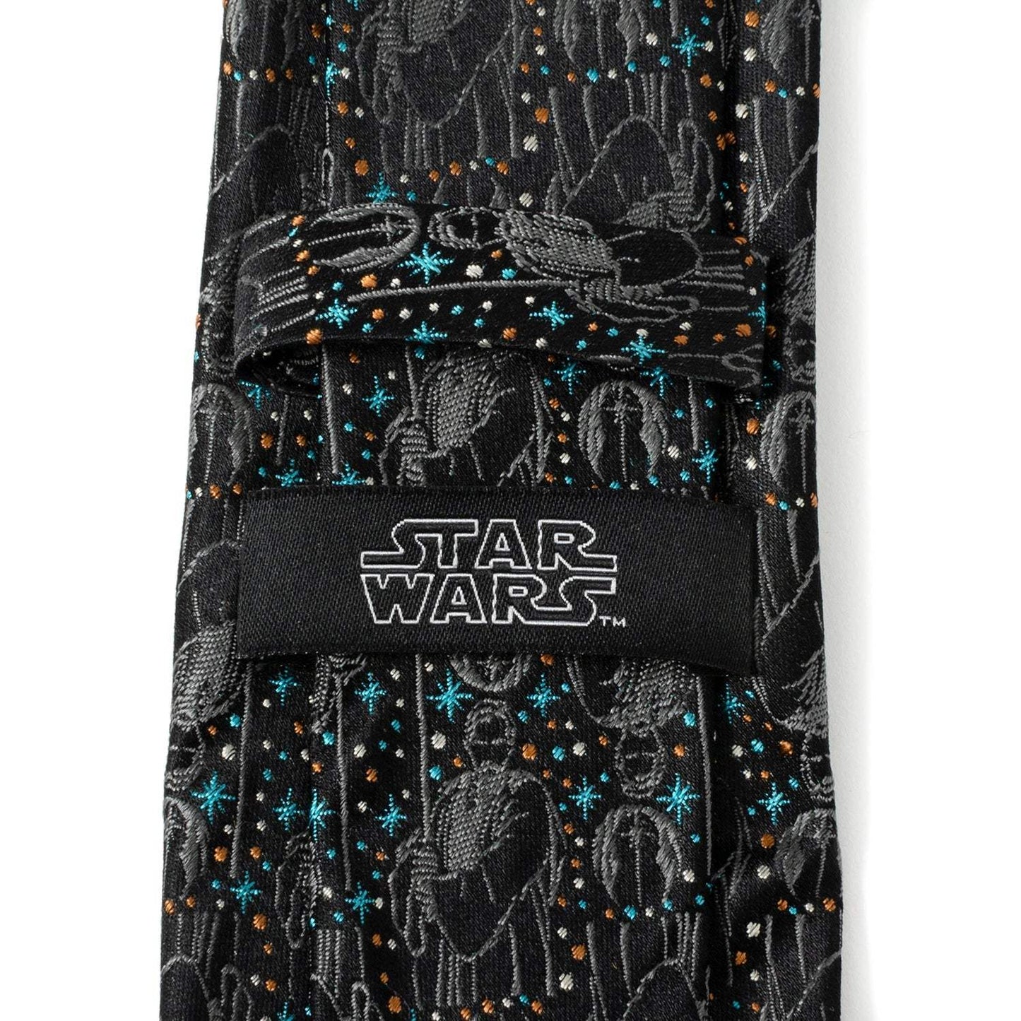 Star Wars Obi-Wan Kenobi Gray Tie - Cufflinks.com - Flyclothing LLC