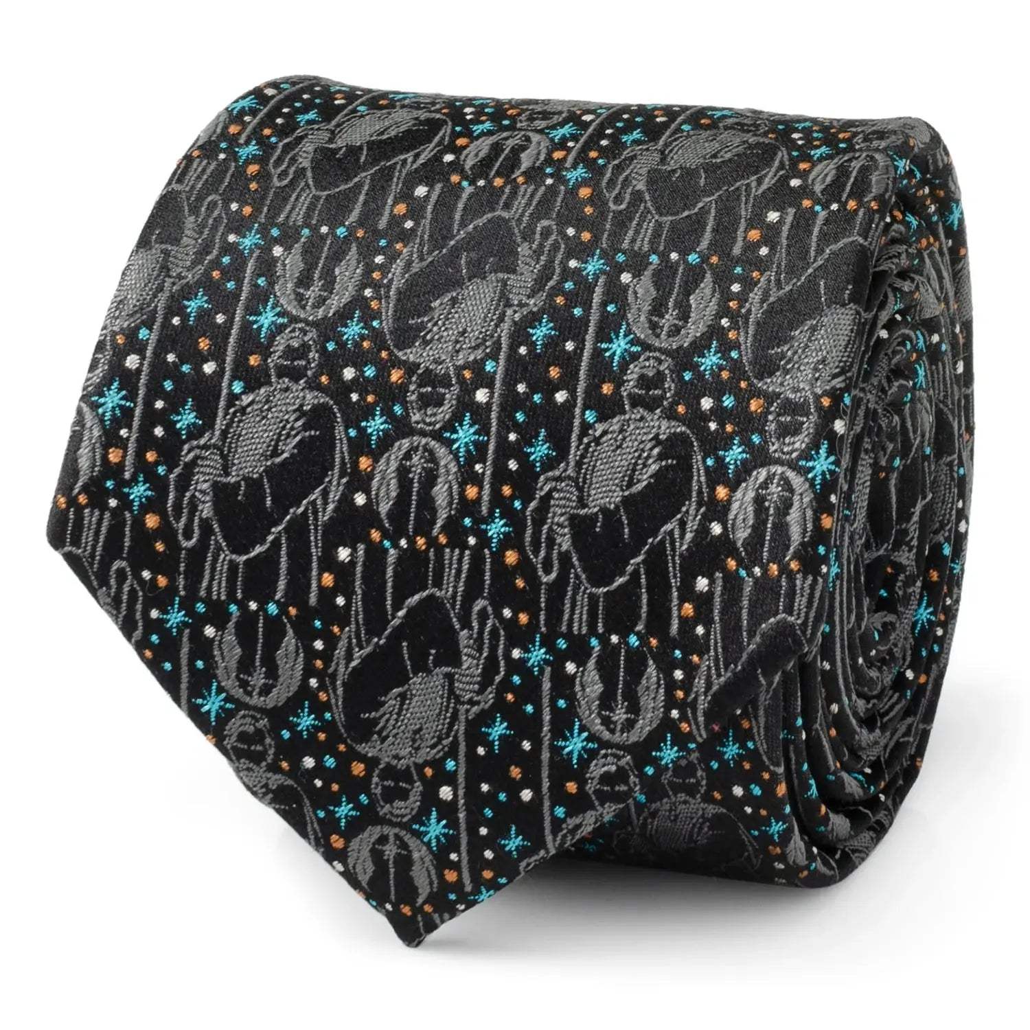 Star Wars Obi-Wan Kenobi Gray Tie - Cufflinks.com - Flyclothing LLC