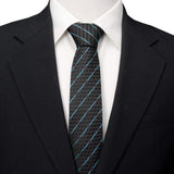 Star Wars Obi-Wan Kenobi LIGHTSABER Pattern Black Tie - Cufflinks.com - Flyclothing LLC