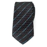 Star Wars Obi-Wan Kenobi LIGHTSABER Pattern Black Tie - Cufflinks.com - Flyclothing LLC