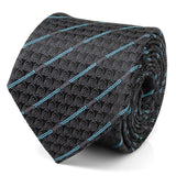Star Wars Obi-Wan Kenobi LIGHTSABER Pattern Black Tie